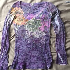 Seasonal Purple Shirt